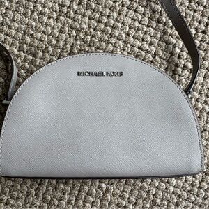 Michael Kors Gray Crossbody Bag